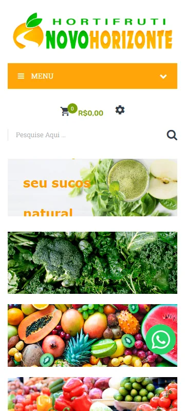 Hortifrúti Novo Horizonte | Distribuidora atacado de Hortifrúti — versão para celular