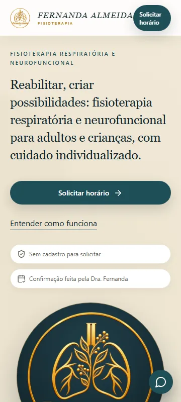 Fernanda Almeida Fisioterapia — versão para celular